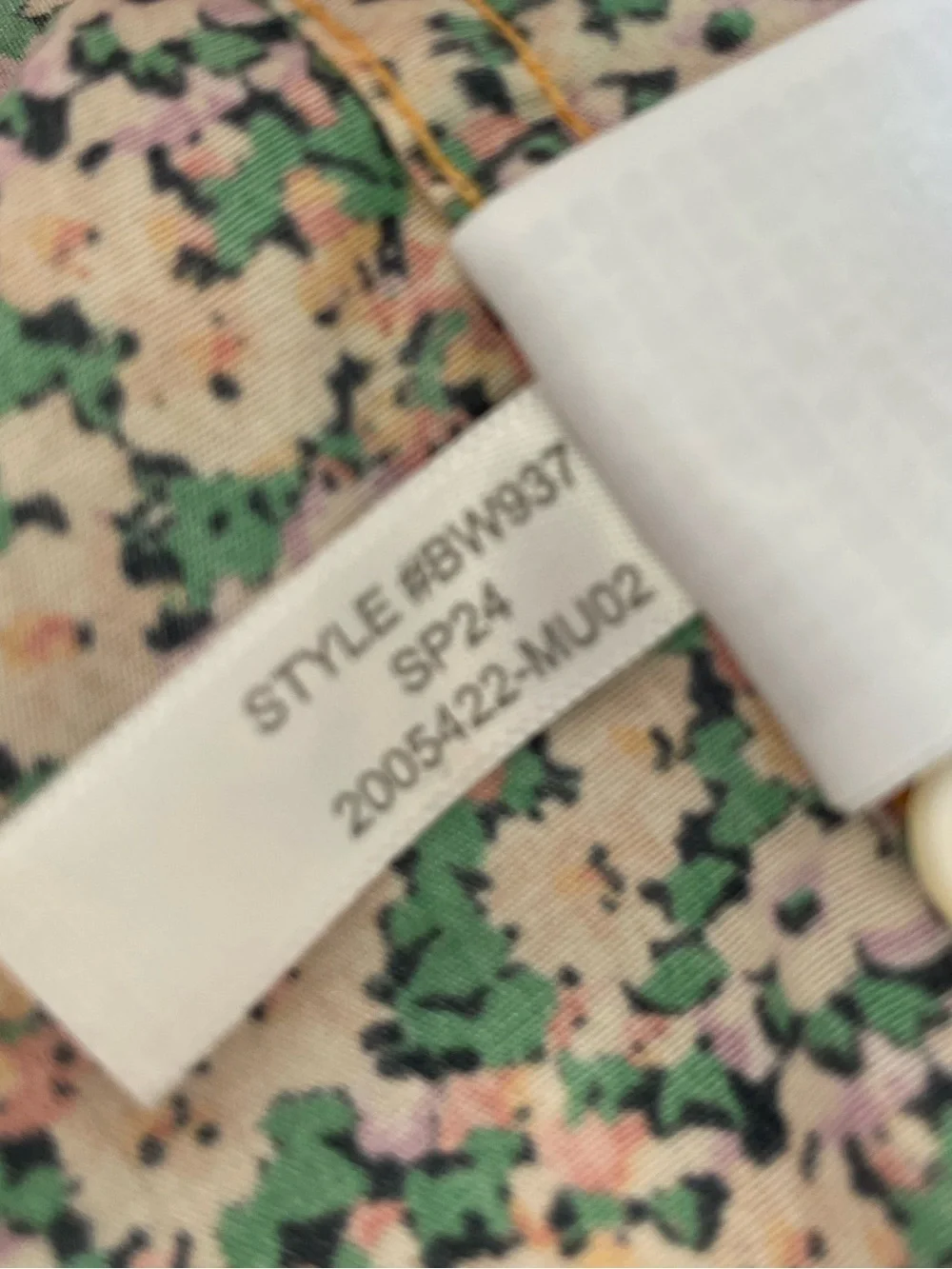 J. Crew Classic Secret Wash Multicolor Floral Button-Down Shirt